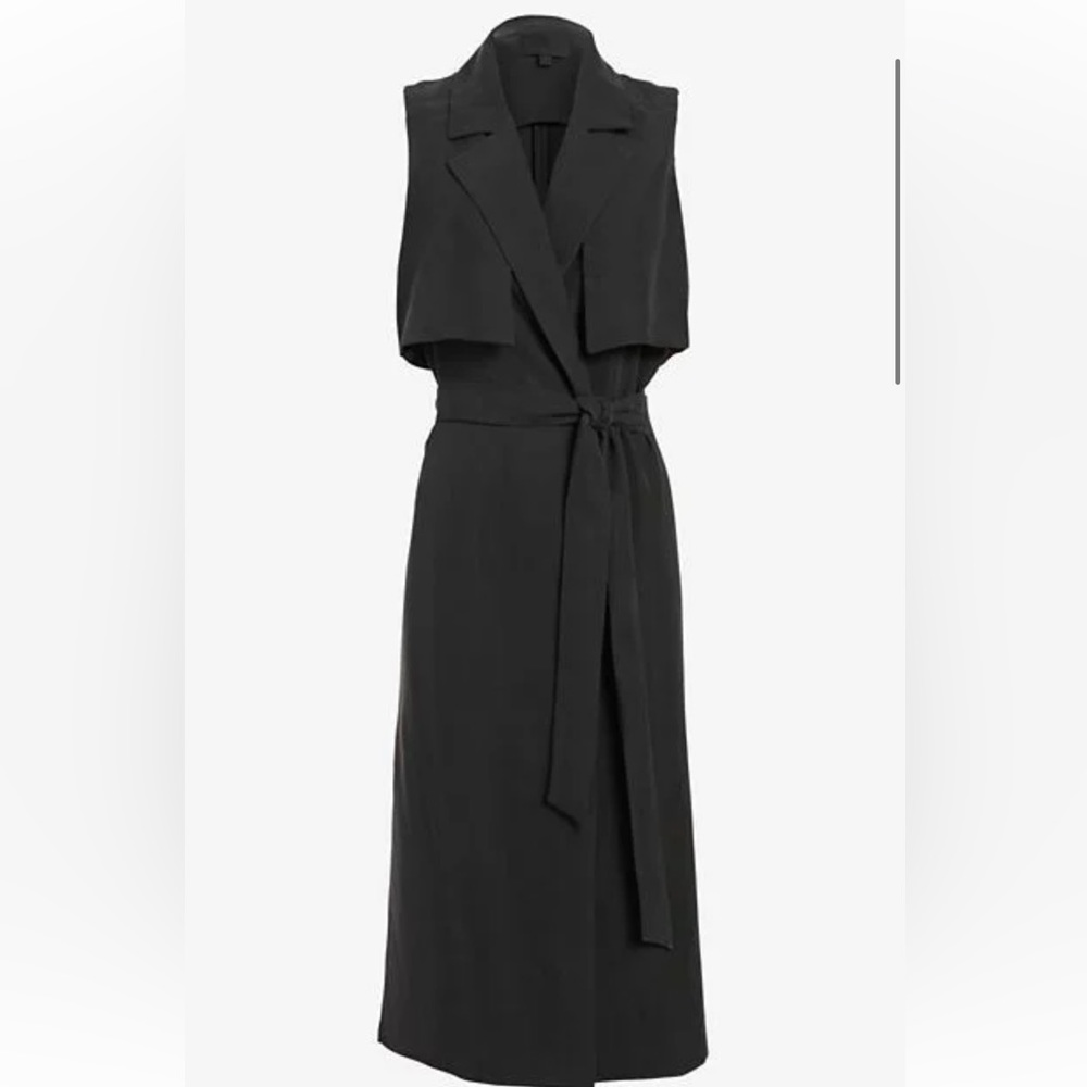Intermix Sleevless Trench Coat